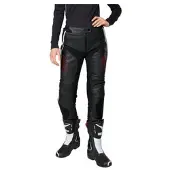 Rekurv C-20.03 Dames Leren Combibroek Zwart/Wit/Rood 16, Dames