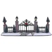 Luville Kerstfiguur hek met poort LED