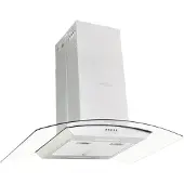 vidaXL Eilandafzuigkap 756 m³/u LED 90 cm roestvrij staal