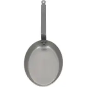 De Buyer Carbone vispan ovaal ø 36 cm plaatstaal lengtegreep