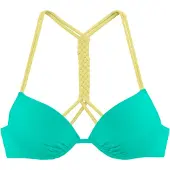 Venice beach Push-upbikinitop ANNA gewatteerde cups, met ingewerkte versterking | Maat BB