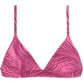 LASCANA Sportbikinitop pink / bordeaux / wit