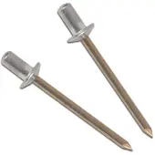 Gesipa Afdichtende blindklinknagel | klinknagelschacht d x l 4 x 9,5 mm | aluminium / staal | 500 stuks - 1433432 1433432