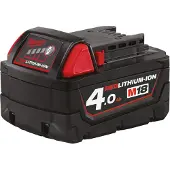Milwaukee M18 B4 Accu 18V 4.0Ah Li-Ion M18 - 4932430063