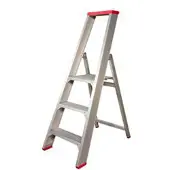 Little Jumbo 4741000103 SuperPRO Trap - Enkel - Aluminium - 3 Treden - Max. Werkhoogte 0.70 M.