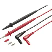 Fluke TL76 Veiligheidsmeetsnoerenset Testpunt Banaanstekker 4 mm 1.50 m Zwart, Rood 1 stuk(s)