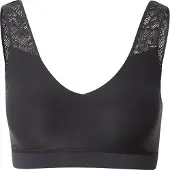 Chantelle - SoftStretch - V-Neck Voorgevormde Top Kant - ZWART - Maat M/L