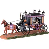 Lemax - Spooky Victorian Hearse - Kersthuisjes & Kerstdorpen