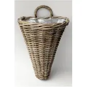 Van der leeden Mand Balkonmand l30b18h16cm grijs