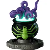 Lemax Spooky Cauldron battery operated (4.5V) Kerst