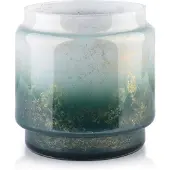 VanderGroff by MONDEX Vaas Cristina | VanderGroff by MONDEX glas groen 20x20x20 cm vazen | NADUVI