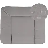 Roba aankleedkussen soft Dotty 85 x 75 cm - Grijs