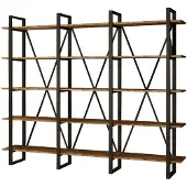 Homitis Boekenrek Charissa 220cm - den/zwart