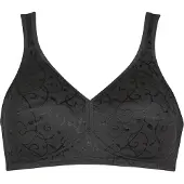 Triumph Wireless bh Elegant Cotton | Maat: 75B | Kleur: Zwart