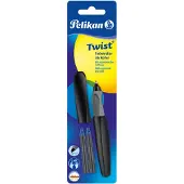 Pelikan roller Twist - Zwart - incl. 2 extra patronen