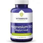 Vitakruid - Magnesium 150 bisglycinaat - 120 Tabletten