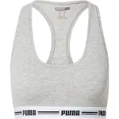 Puma BH grijs gemêleerd / zwart / wit