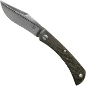 FOX Knives Libar FX-582 Green Canvas Micarta slipjoint zakmes