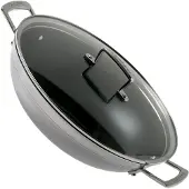 Le Creuset Wok Ø30cm / 4.3L RVS met PFTE Anti-aanbaklaag