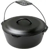Lodge Logic Camp Dutch Oven braadpan ø 30,5 cm gietijzer zwart
