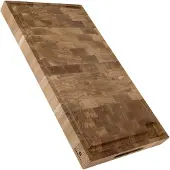 Zassenhaus Hakblok Eiken gezichtshout 54x30x4cm, Snijplank, Bruin