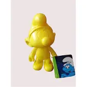 Puppy De smurfen - geel - lichtgewicht Smurf - 20 cm - beweegbaar hoofd