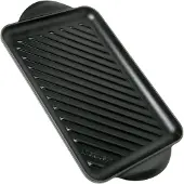 Le Creuset La Fonte émaillée rechthoekige grillpan 32 cm, zwart