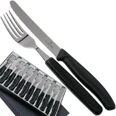 Victorinox Tafelbestekset Swiss Classic Black (12-Delig)