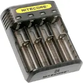 Nitecore Q4 Snellader Zwart