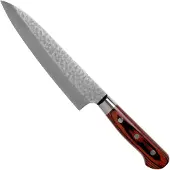 Sakai Takayuki 33-Layer Damascus koksmes 18 cm, mahoniehout
