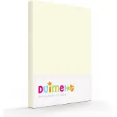 Duimelot Hoeslaken Kinder Ivoor (Katoen)-60 x 120 cm