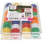 HOT Games Roulette fiches 25mm (240 stuks)