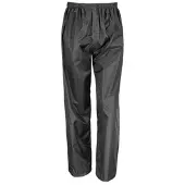Result - Regenbroek - Unisex - Maat XXL - Zwart