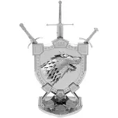 Metal Earth Game of Thrones: Bouclier de Stark 11,7 cm