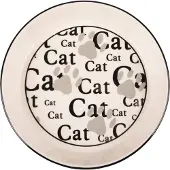 Karlie Eetpot Kat Aardewerk Cat 16 Cm Flamingo