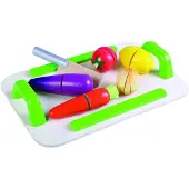 DOBENO Gerardo's Toys Houten Groenten Met Snijplank 7-delig