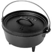 Lodge Logic Camp Dutch Oven ø 20,3 cm gietijzer zwart
