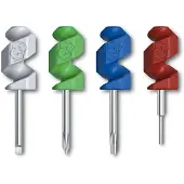 Victorinox - Mini tool set - 4-delig - 3 x Schroevendraaier Tool (Platte Kop, Philips, Torx) en 1 x SIM-Kaart Pin - Multicolor - Blister