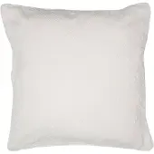 Clayre & Eef Kussenhoes 40*40 Cm Creme Katoen Sierkussenhoes Kussen