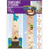 Imagicom Muursticker Pirates Jongens 50 X 70 Cm Vinyl Beige