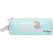Grupo Erik Editores Pusheen, etui-collectie "Foodie", motief: kat met rits, hemelsblauw