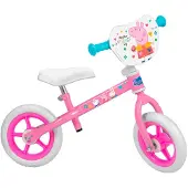 Toimsa Draisienne met 2 wielen Peppa Pig 10 inch Meisje Roze