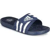 Adidas Muiltjes 'Adissage' nachtblauw / wit
