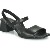 Camper Sandalen met riem 'Katie' zwart
