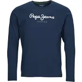 Pepe Jeans Shirt 'Eggo' navy / pastelgroen / wit