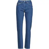 Levi's Jeans '501 CROP' blauw denim