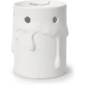 Benza Scentburner Geurbrander Dripping Silicone Matt White