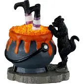 Lemax Witchy Cauldron battery operated (4.5V) Kerst