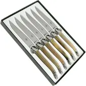 Laguiole , T62MINB, punthoorn steakmessenset
