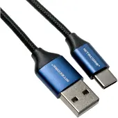 Nitecore UAC20, 1 meter, USB-C, USB-A, USB 2.0, 0,48 Gbit/s, Zwart, Blauw